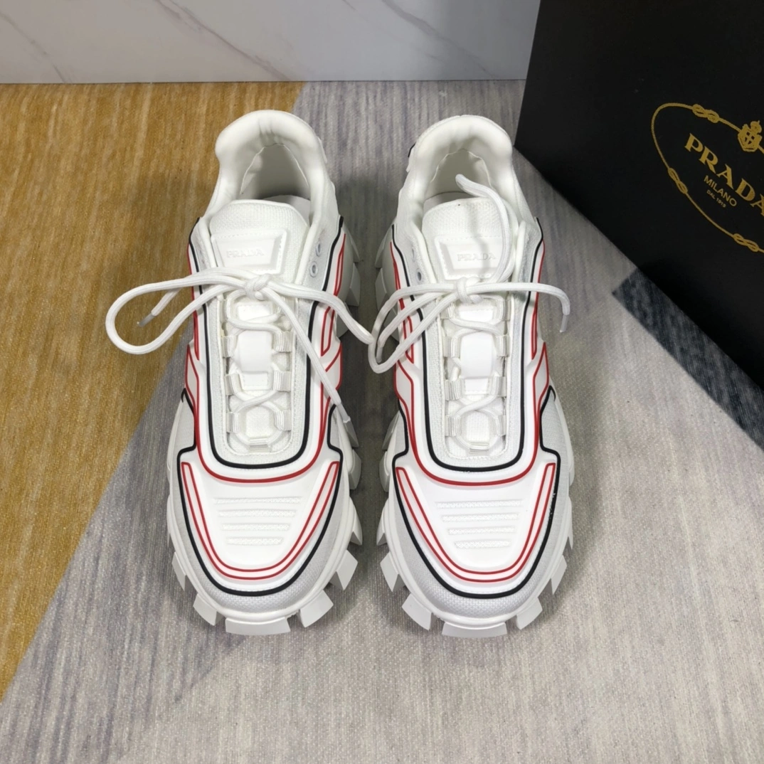 Men Women P*rada Top Sneaker Practical 6572