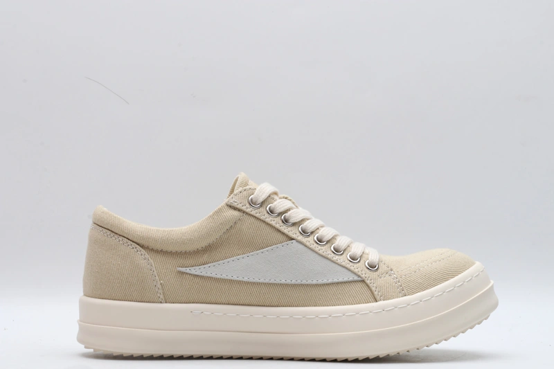 Men Women R*ick O*wens LOW Canvas Top Sneaker KK221230- OdorResistant 5399