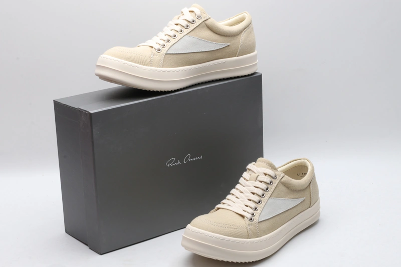 Men Women R*ick O*wens LOW Canvas Top Sneaker KK221230- OdorResistant 5399