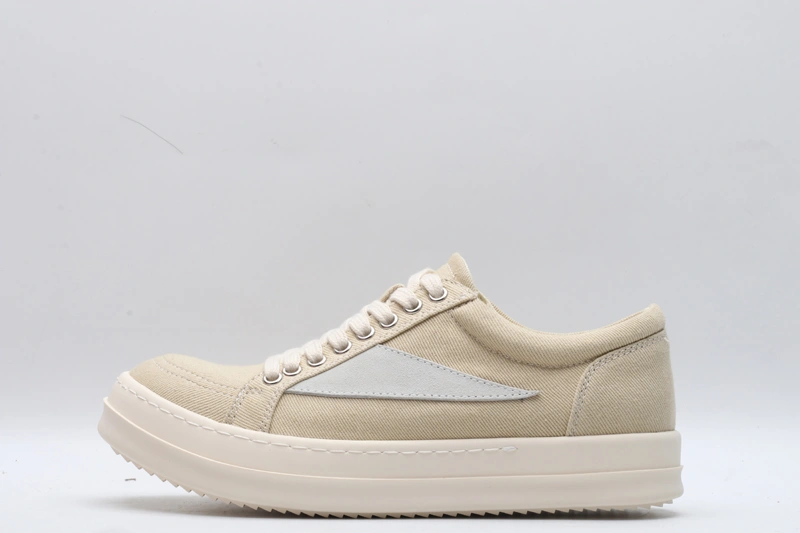 Men Women R*ick O*wens LOW Canvas Top Sneaker KK221230- OdorResistant 5399