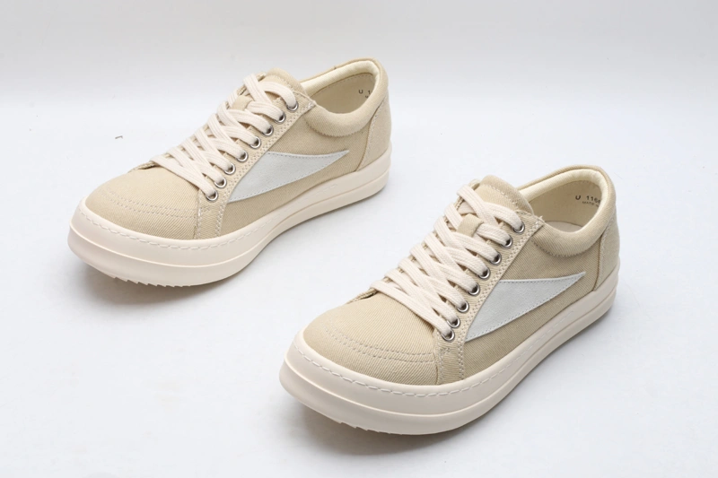 Men Women R*ick O*wens LOW Canvas Top Sneaker KK221230- OdorResistant 5399