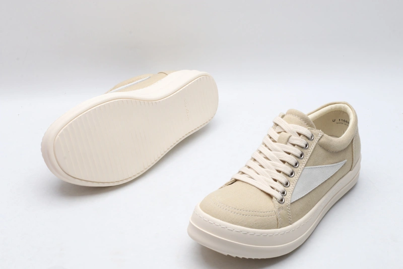 Men Women R*ick O*wens LOW Canvas Top Sneaker KK221230- OdorResistant 5399