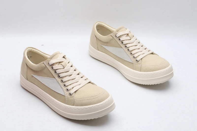 Men Women R*ick O*wens LOW Canvas Top Sneaker KK221230- OdorResistant 5399