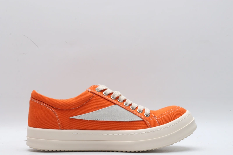 Men Women R*ick O*wens LOW Canvas Top Sneaker KK221230- Casual 5398
