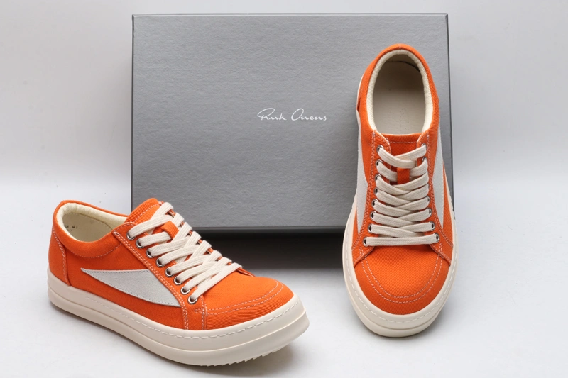 Men Women R*ick O*wens LOW Canvas Top Sneaker KK221230- Casual 5398