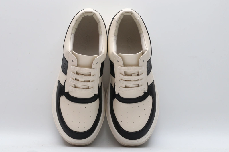 Men Women R*ick O*wens LOW Leather Top Sneaker KK221230- EasyCare 5392