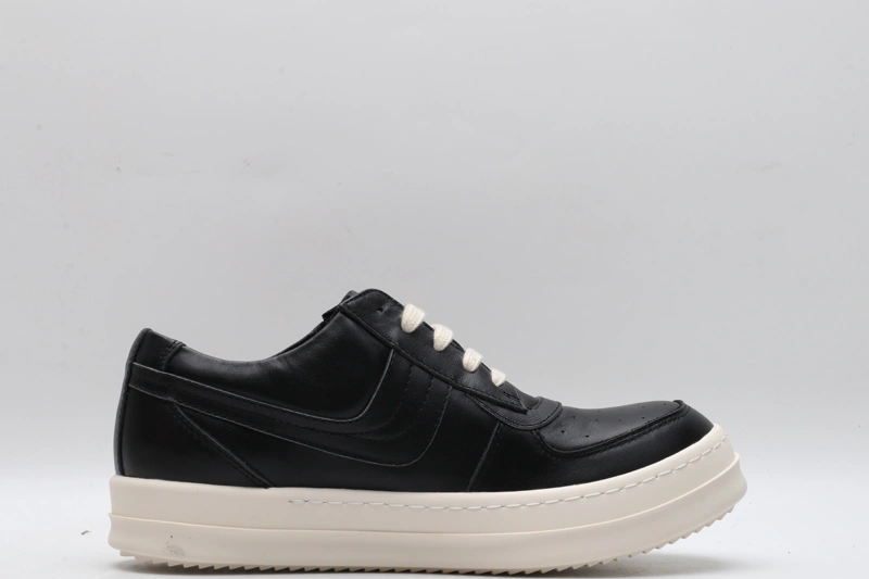 Men Women R*ick O*wens LOW Leather Top Sneaker KK221230- Resilient 5394