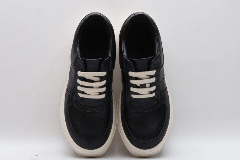 Men Women R*ick O*wens LOW Leather Top Sneaker KK221230- Resilient 5394