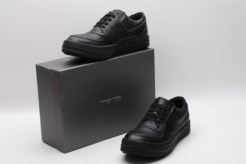 NewStyle Men Women R*ick O*wens LOW Leather Top Sneaker KK221230- 5390