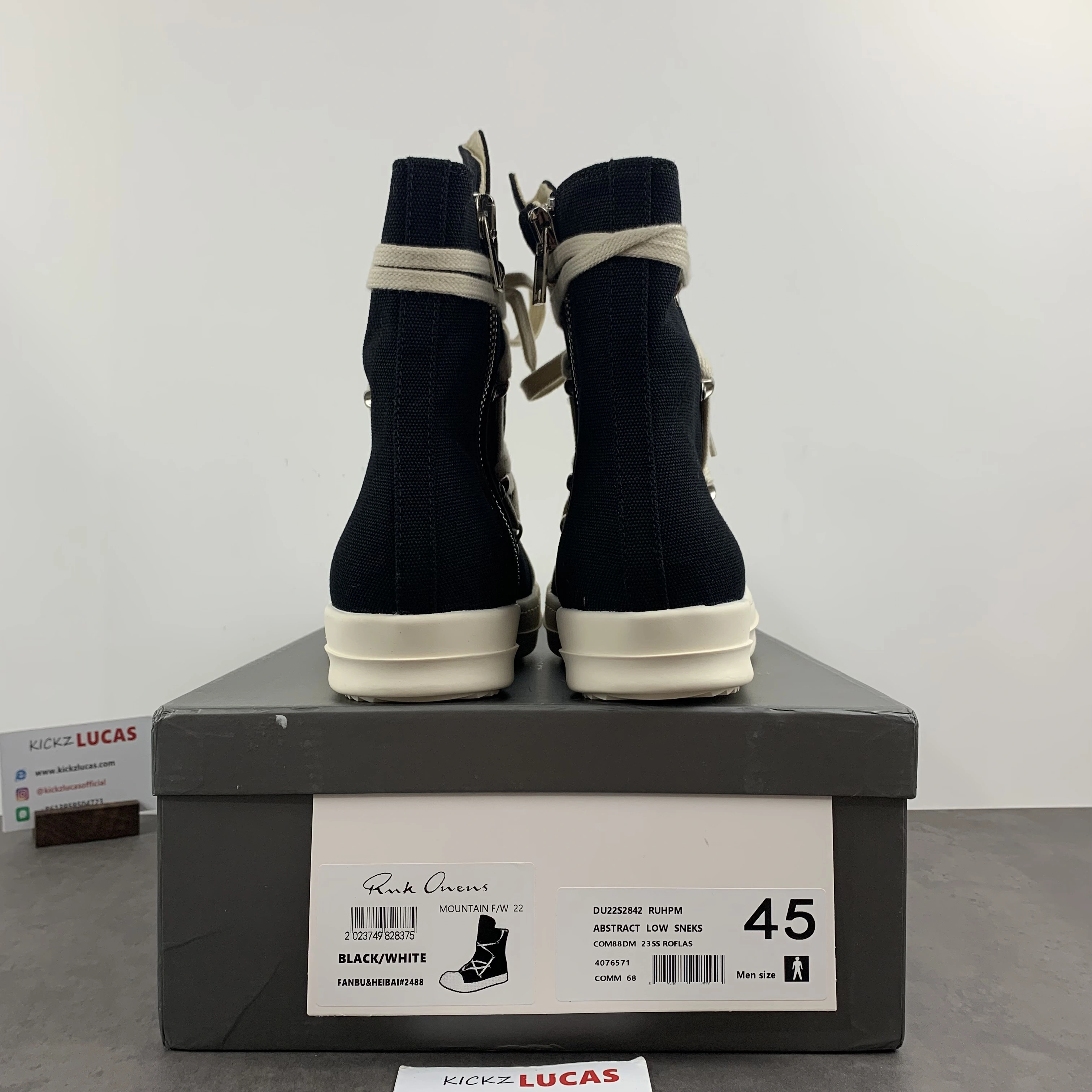 Men Women R*ick O*wens Top Sneaker 220829- HighPerformance 5412