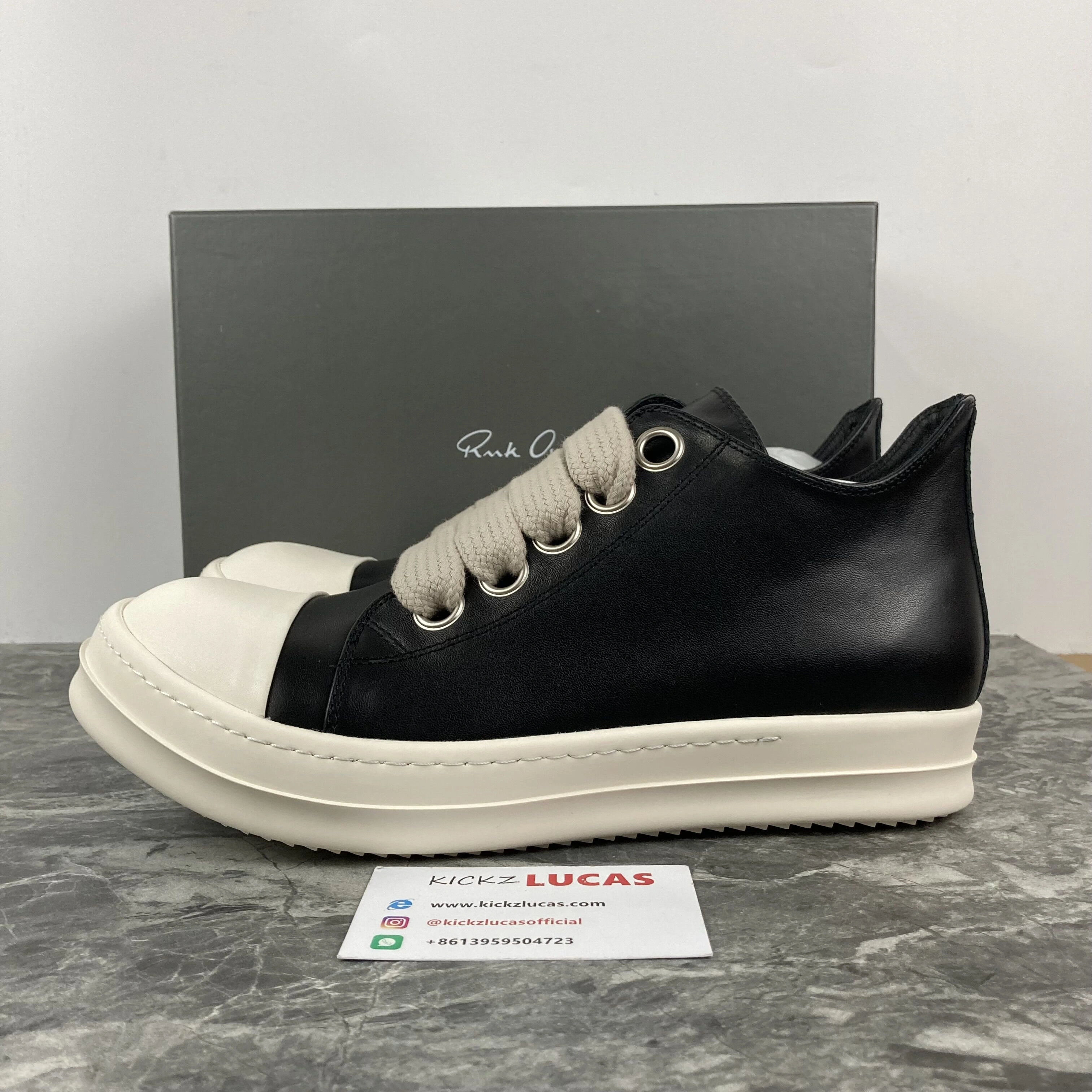 Sophisticated Men Women R*ick O*wens Top Sneaker 220829- 5416