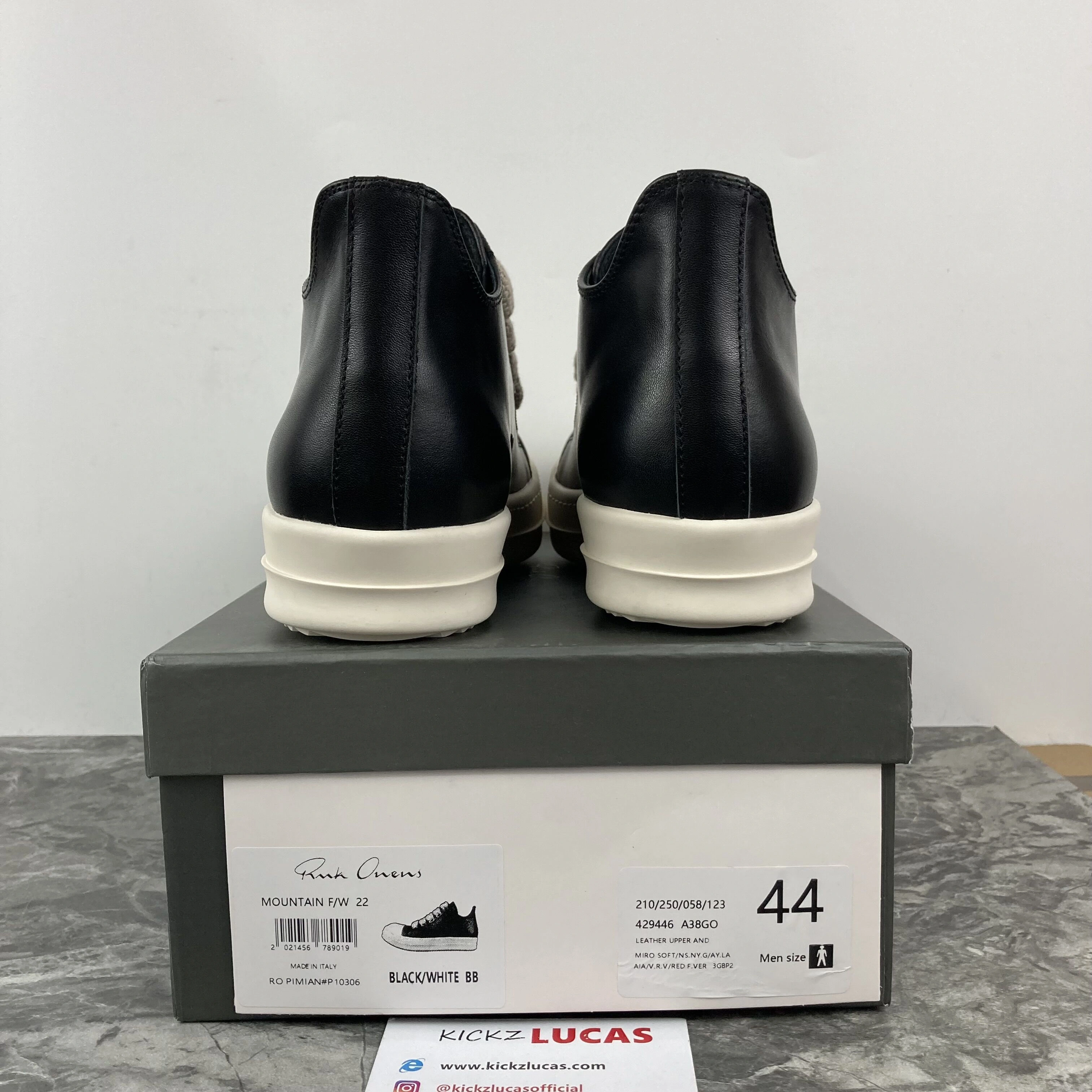 Sophisticated Men Women R*ick O*wens Top Sneaker 220829- 5416