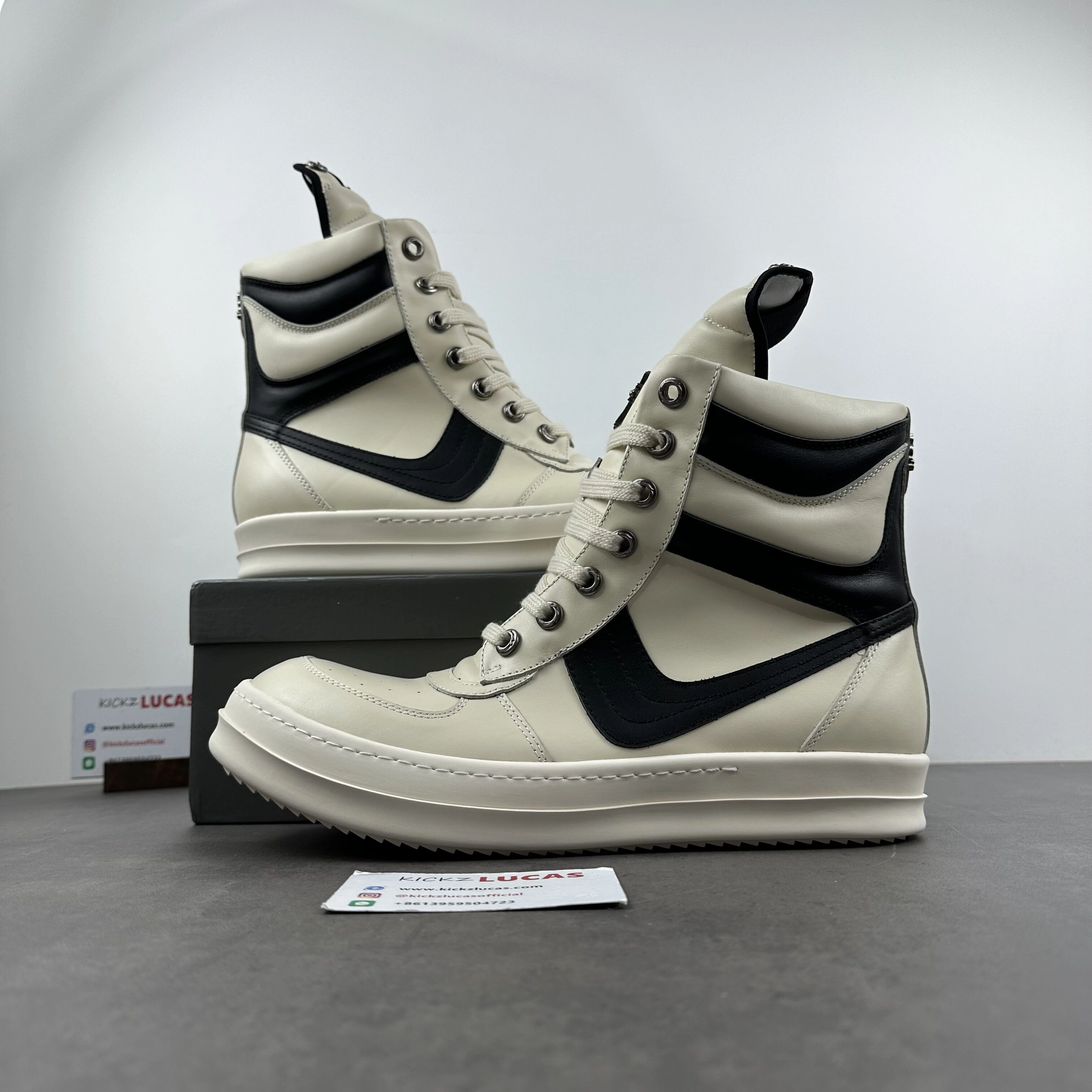 Men Women R*ick O*wens Top Sneaker 220829- UrbanChic 5417