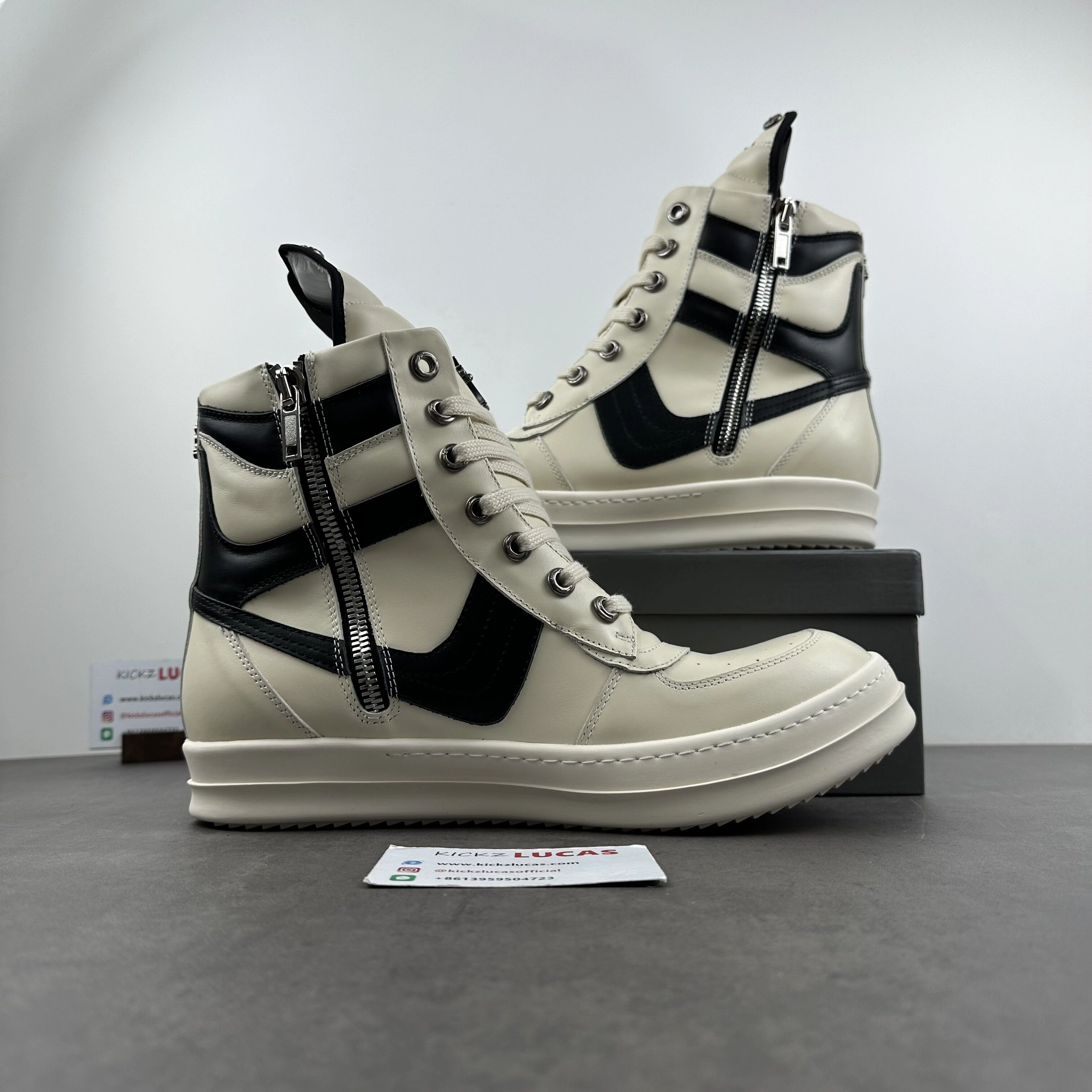 Men Women R*ick O*wens Top Sneaker 220829- UrbanChic 5417