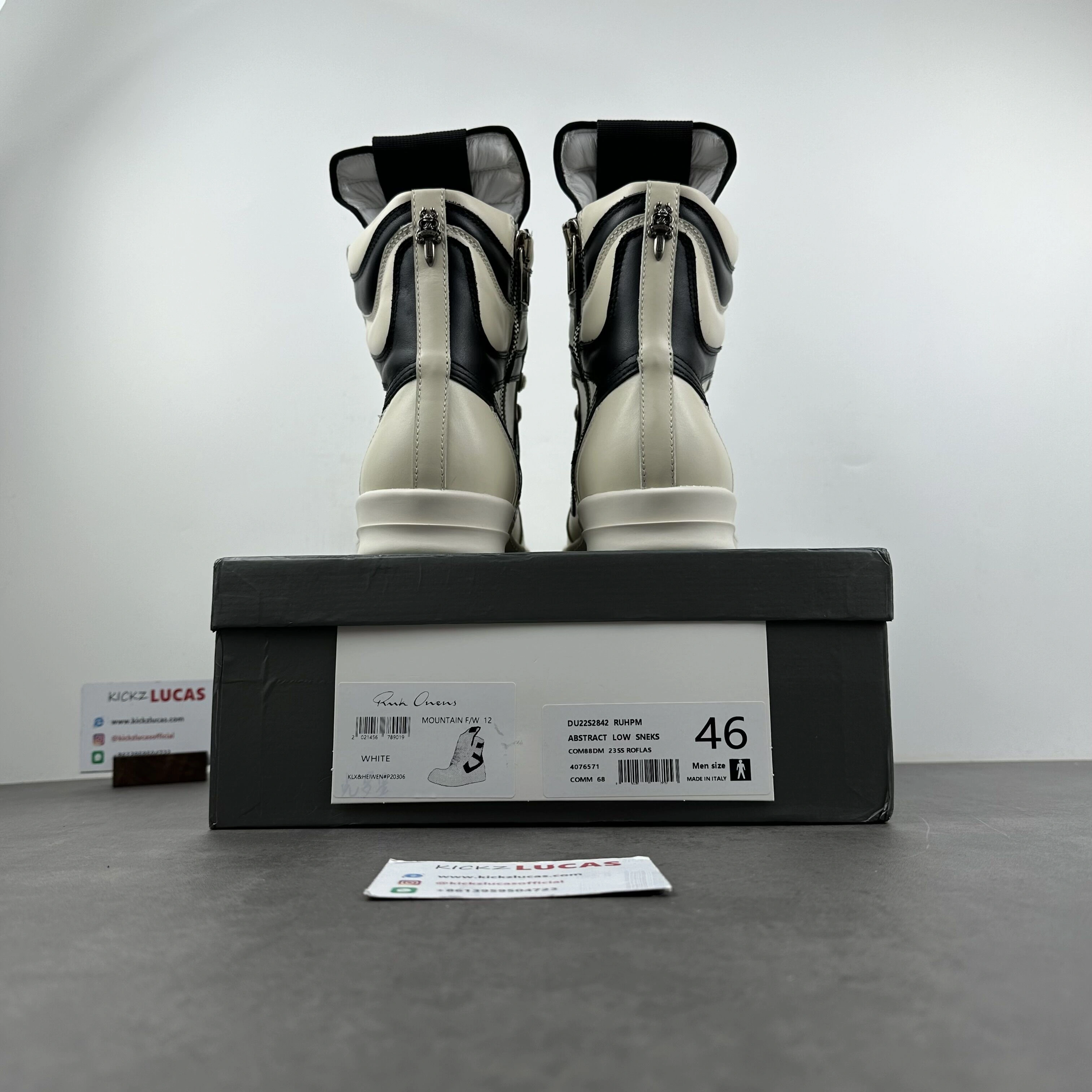 Men Women R*ick O*wens Top Sneaker 220829- UrbanChic 5417