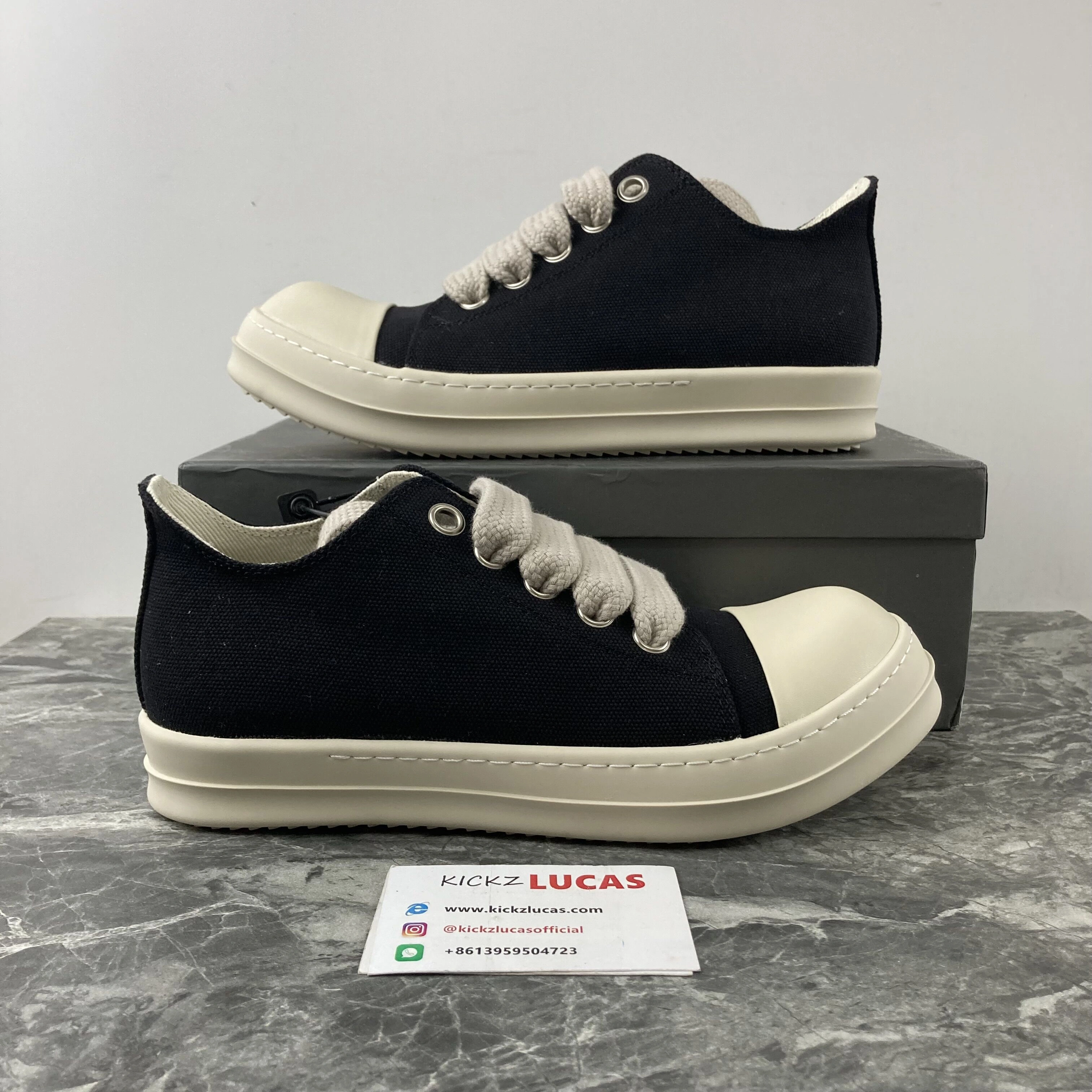 Men Women R*ick O*wens Top Sneaker EasyCare 5400