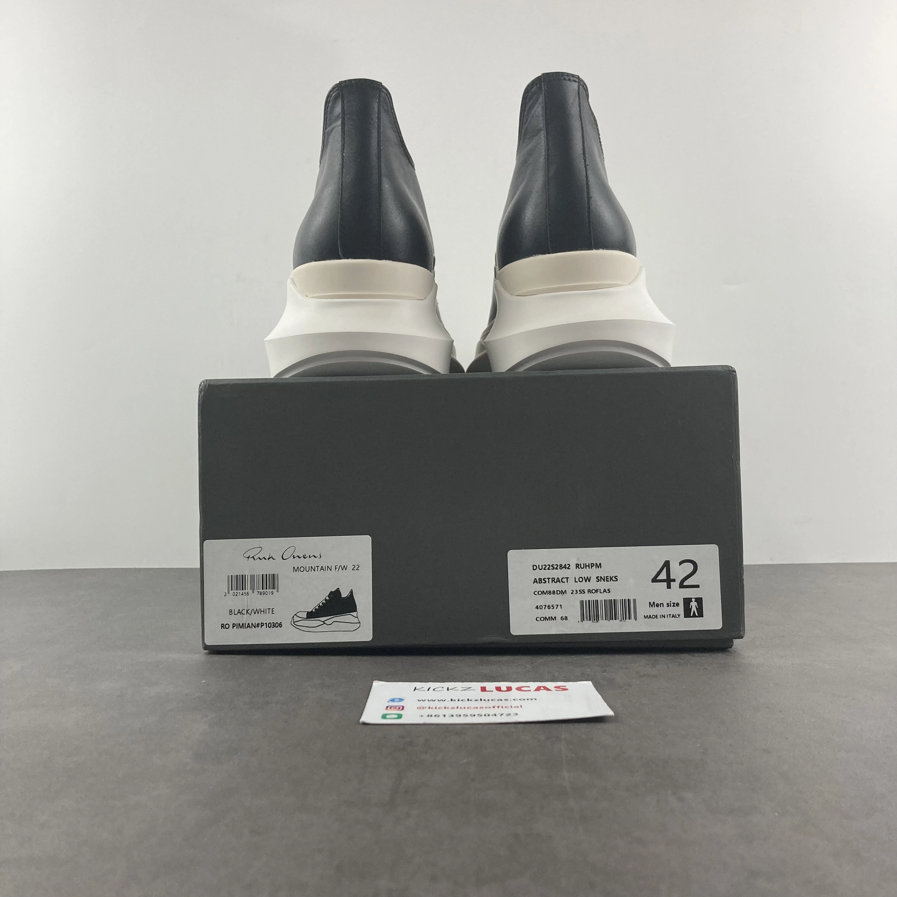 Men Women R*ick O*wens Top Sneaker CP230329- Bold 5387