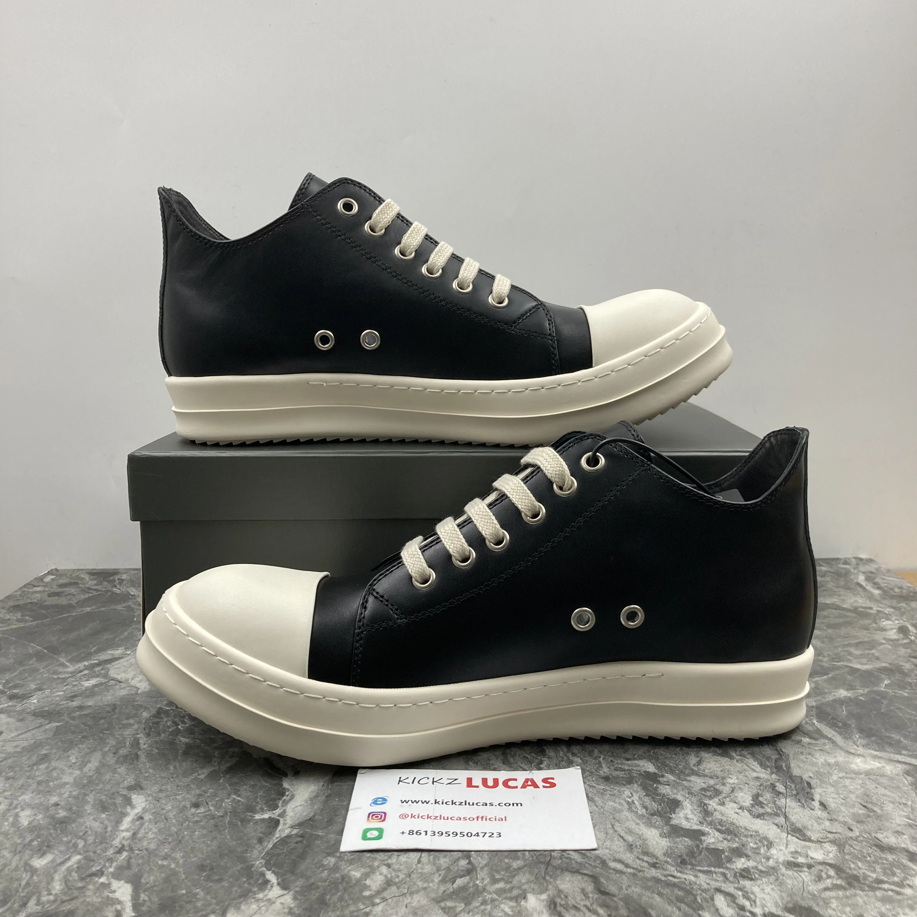 Supportive Men Women R*ick O*wens Top Sneaker KK220829- 5404