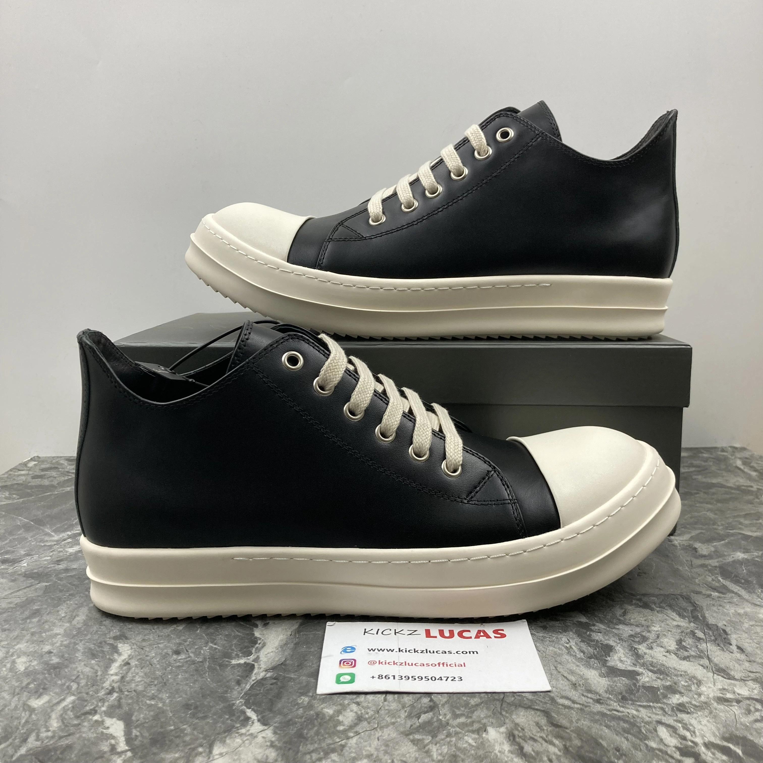 Supportive Men Women R*ick O*wens Top Sneaker KK220829- 5404