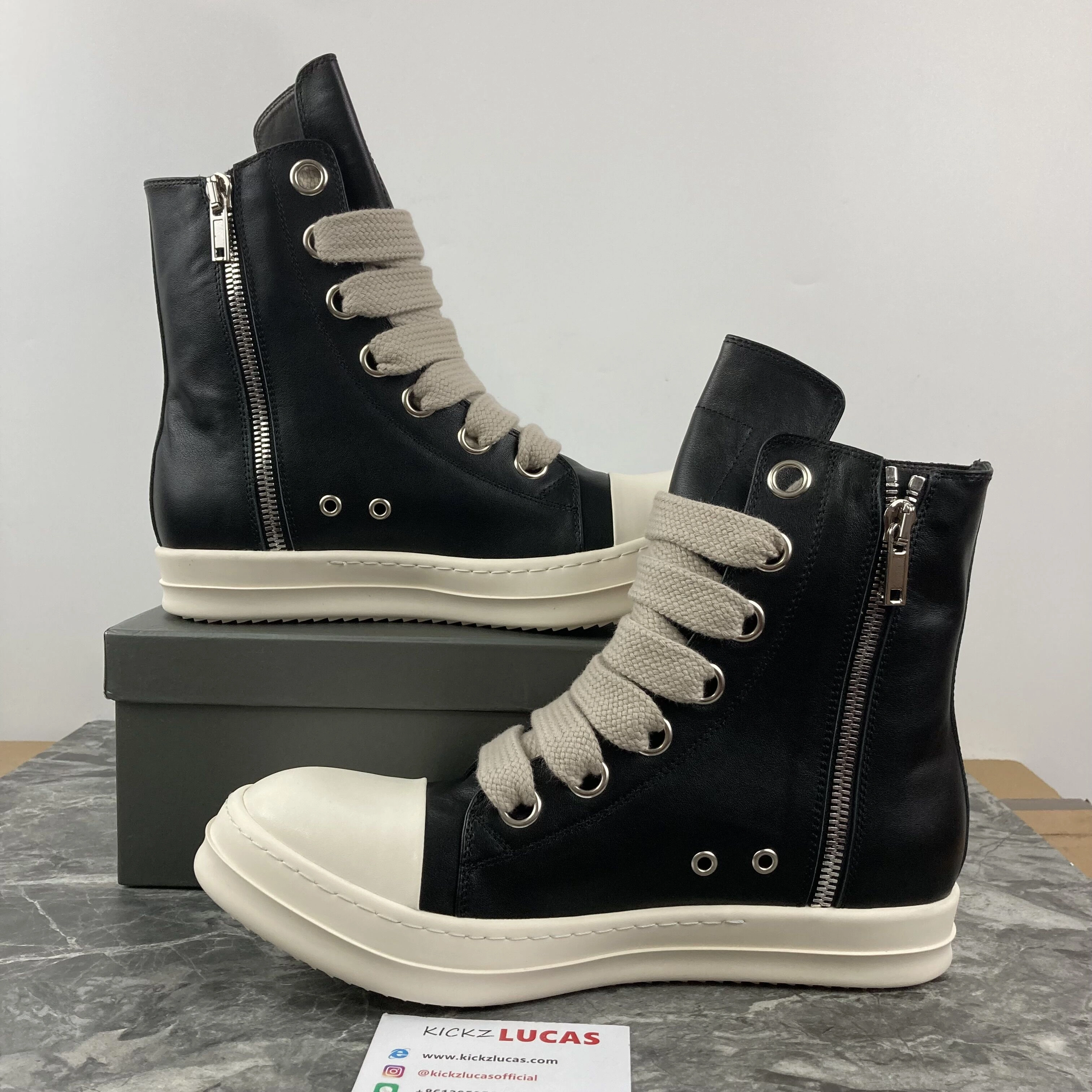 Men Women R*ick O*wens Top Sneaker KK OnTrend 5388