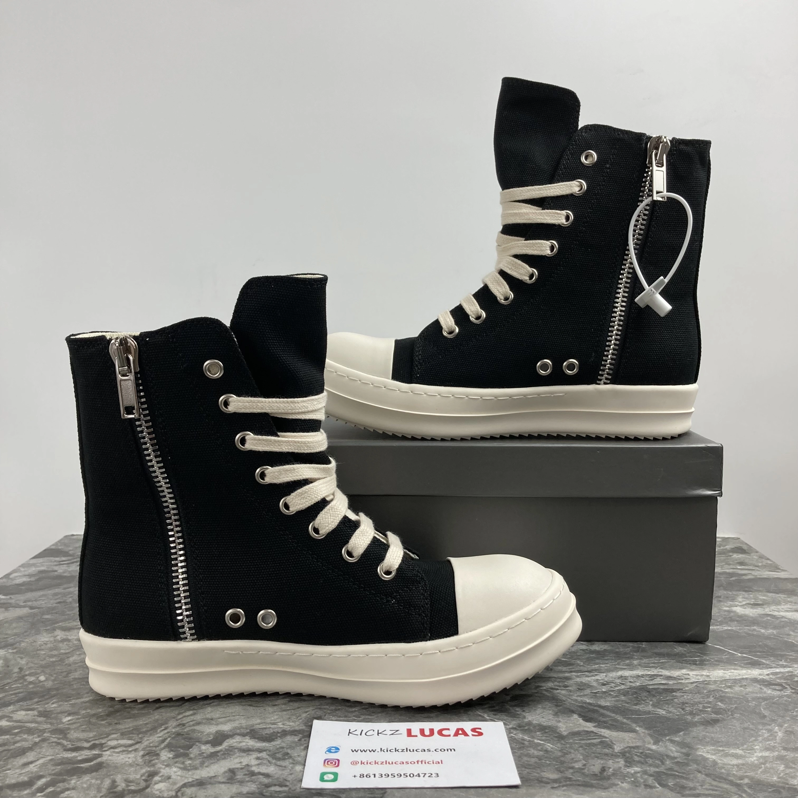 Men Women R*ick O*wens Top Sneaker KK Durable 5373