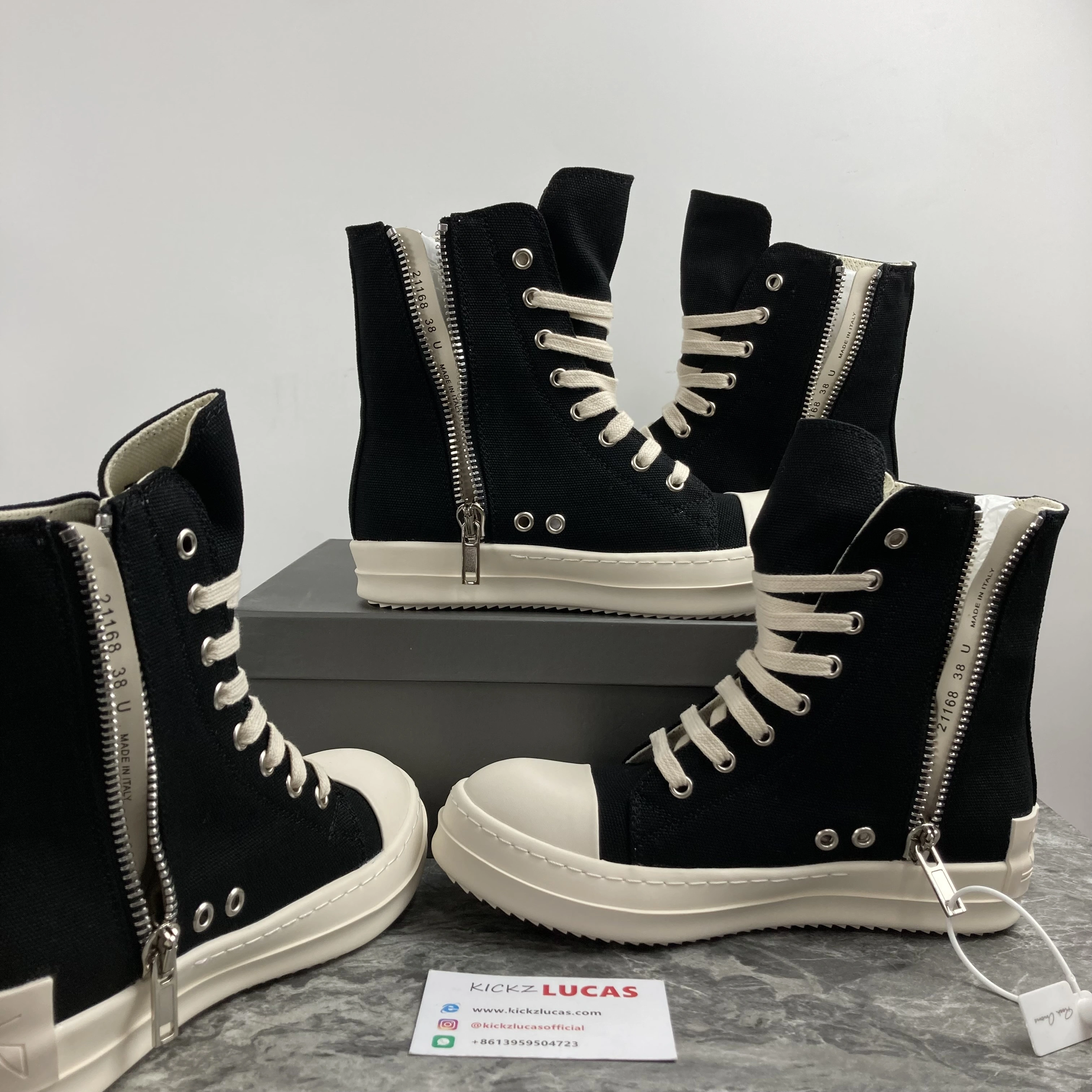 Men Women R*ick O*wens Top Sneaker KK Durable 5373