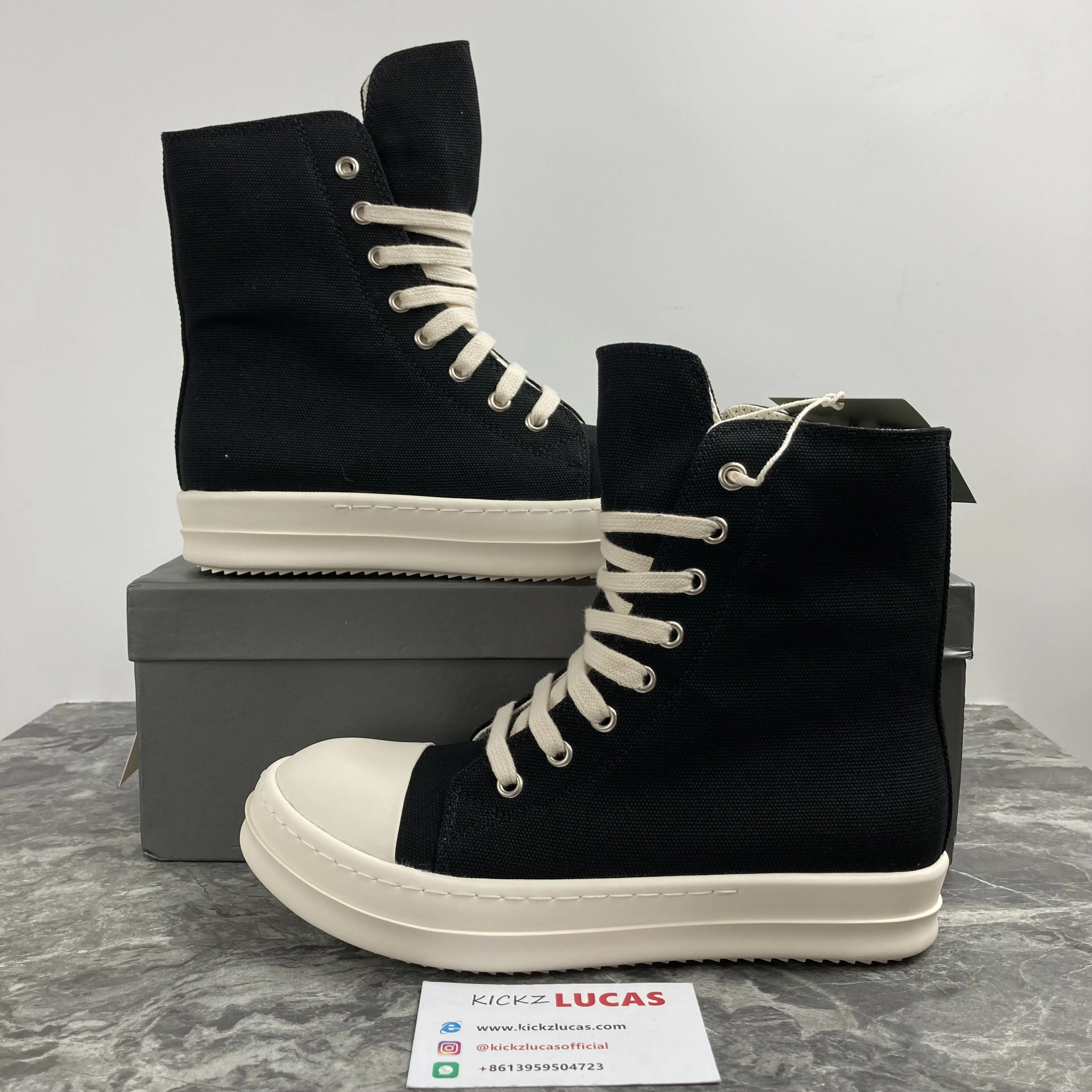 Men Women R*ick O*wens Top Sneaker KK Durable 5373