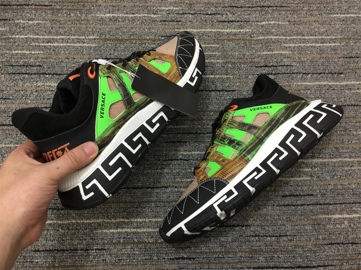 Original Men Women V*ersace Top Sneakers 6666