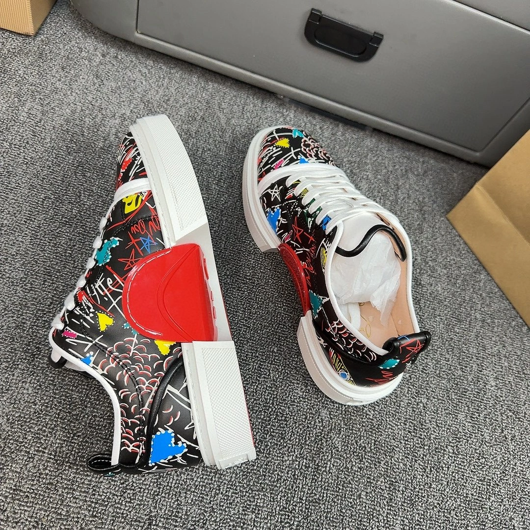 Men and Women C*hristian L*ouboutin Low Top Sneakers CP 20230609- FreshLook 5063