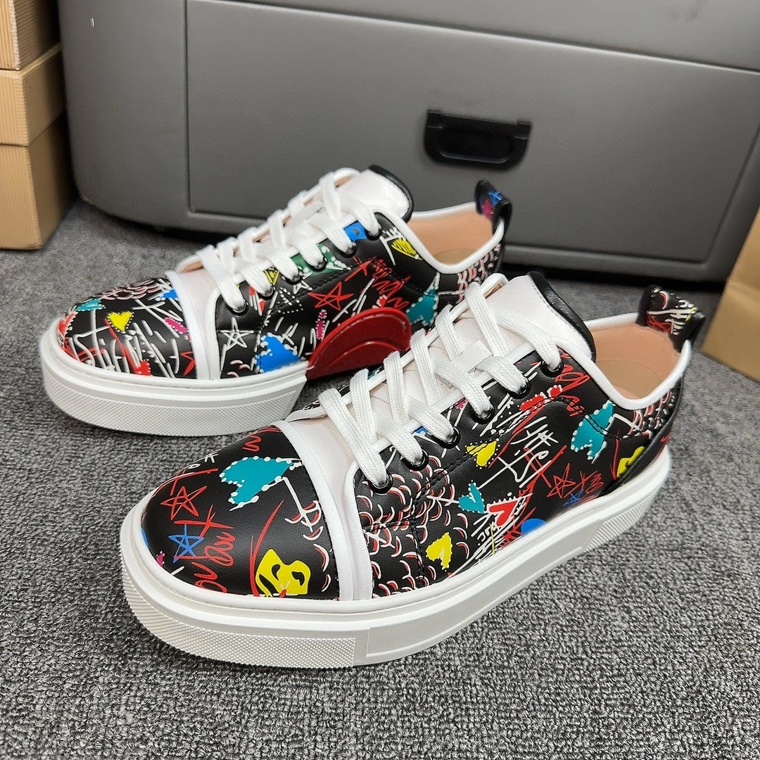 Men and Women C*hristian L*ouboutin Low Top Sneakers CP 20230609- FreshLook 5063