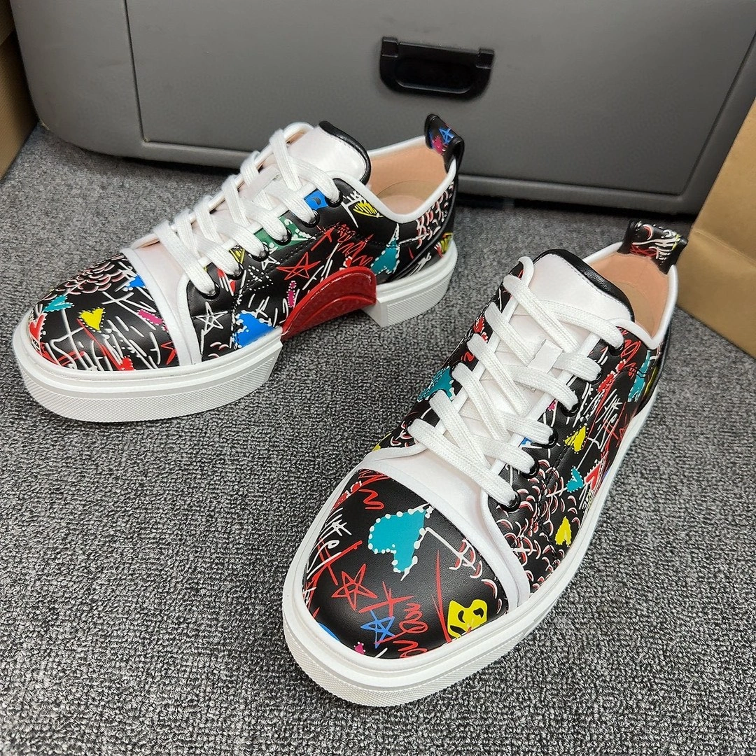 Men and Women C*hristian L*ouboutin Low Top Sneakers CP 20230609- FreshLook 5063