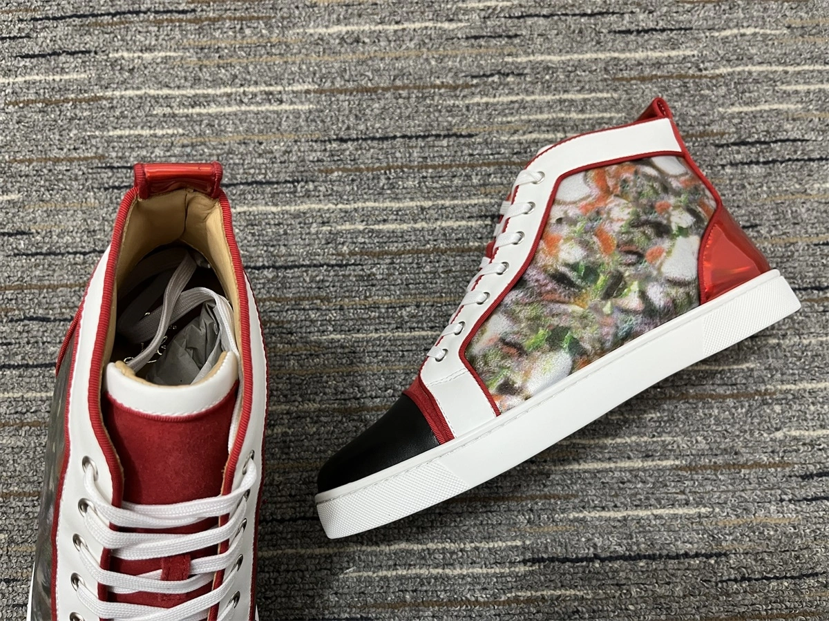 Men and Women C*hristian L*ouboutin Low Top Sneakers YP20230817- Bright 5054