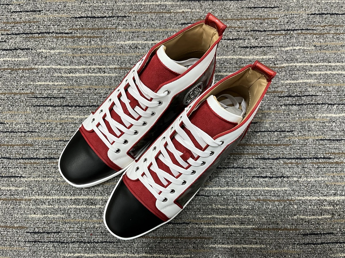 Men and Women C*hristian L*ouboutin Low Top Sneakers YP20230817- Bright 5054
