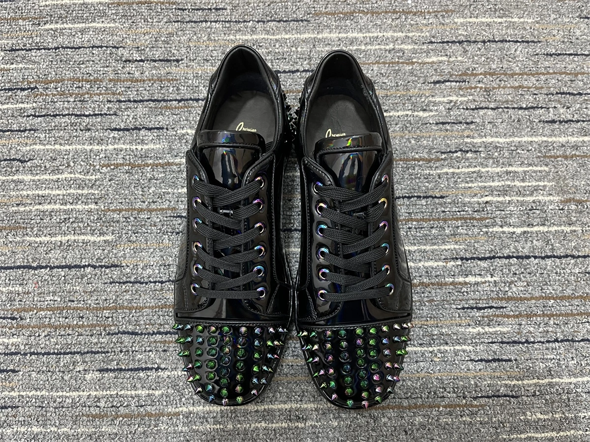 Colorful Men and Women C*hristian L*ouboutin Top Sneakers CL 20230818- 4866