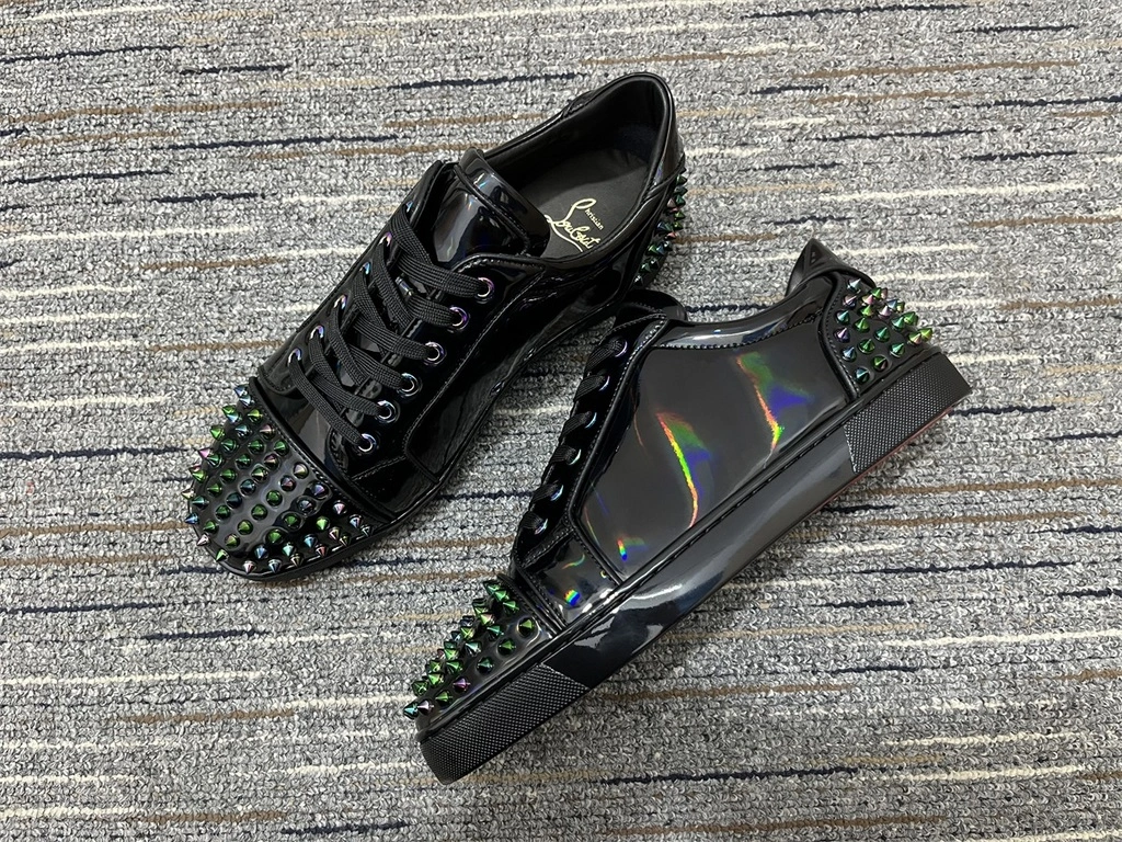 Colorful Men and Women C*hristian L*ouboutin Top Sneakers CL 20230818- 4866