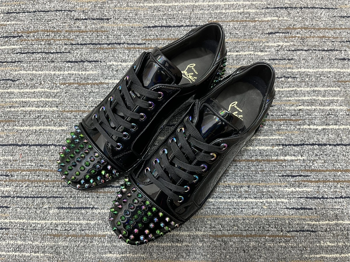 Colorful Men and Women C*hristian L*ouboutin Top Sneakers CL 20230818- 4866