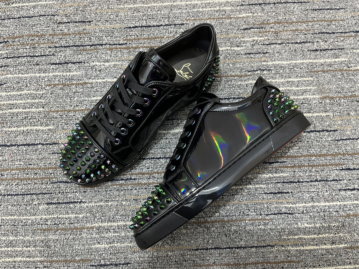Colorful Men and Women C*hristian L*ouboutin Top Sneakers CL 20230818- 4866