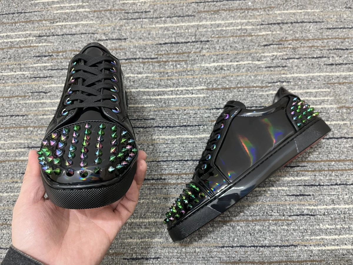 Colorful Men and Women C*hristian L*ouboutin Top Sneakers CL 20230818- 4866