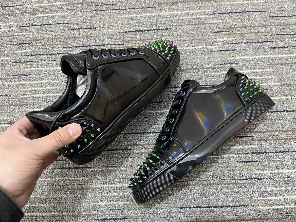 Colorful Men and Women C*hristian L*ouboutin Top Sneakers CL 20230818- 4866