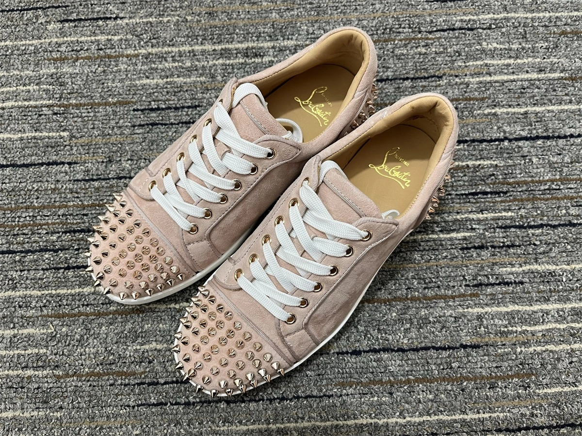 Men and Women C*hristian L*ouboutin Top Sneakers CL 20230818- FreshLook 4969