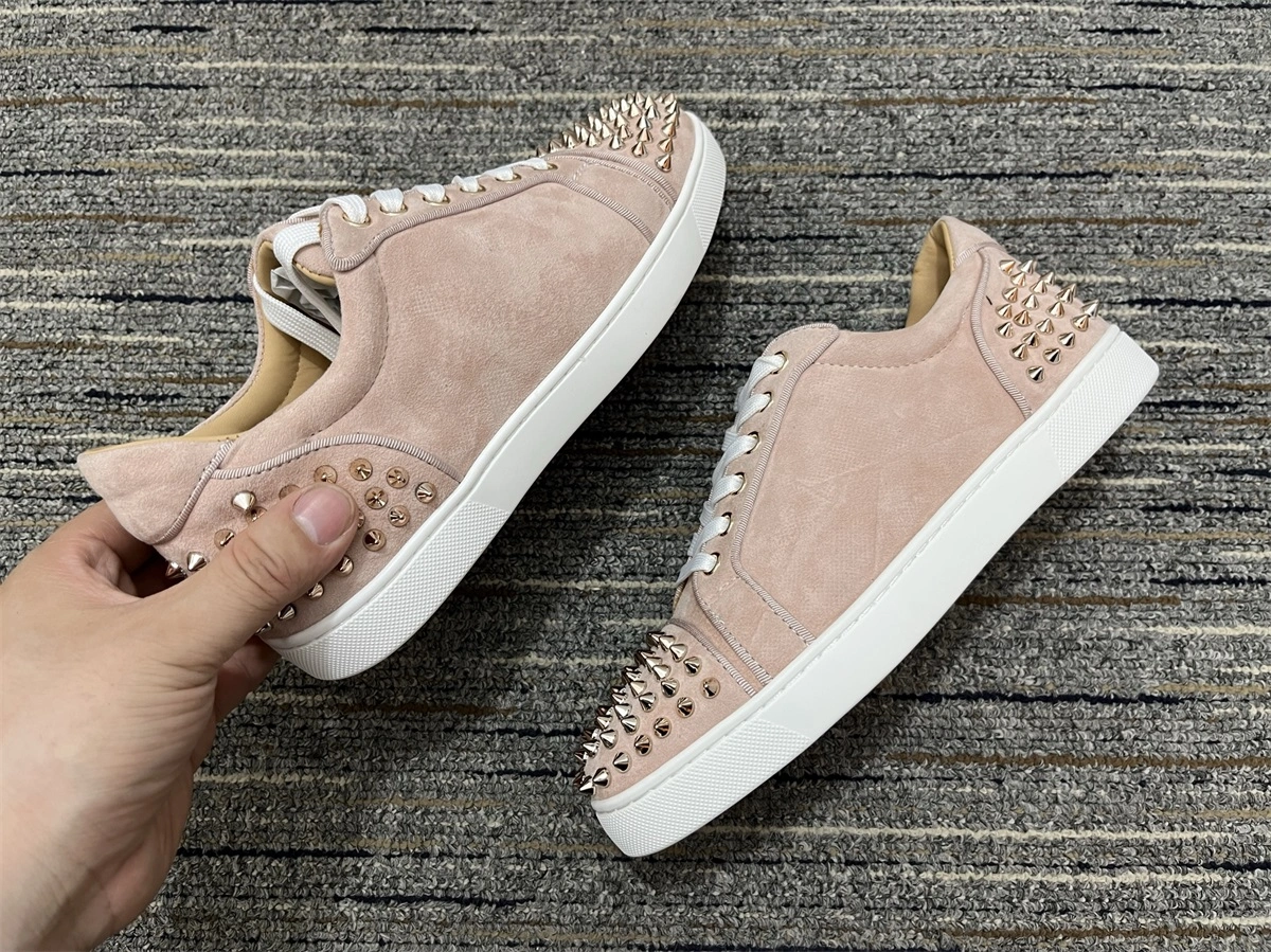 Men and Women C*hristian L*ouboutin Top Sneakers CL 20230818- FreshLook 4969