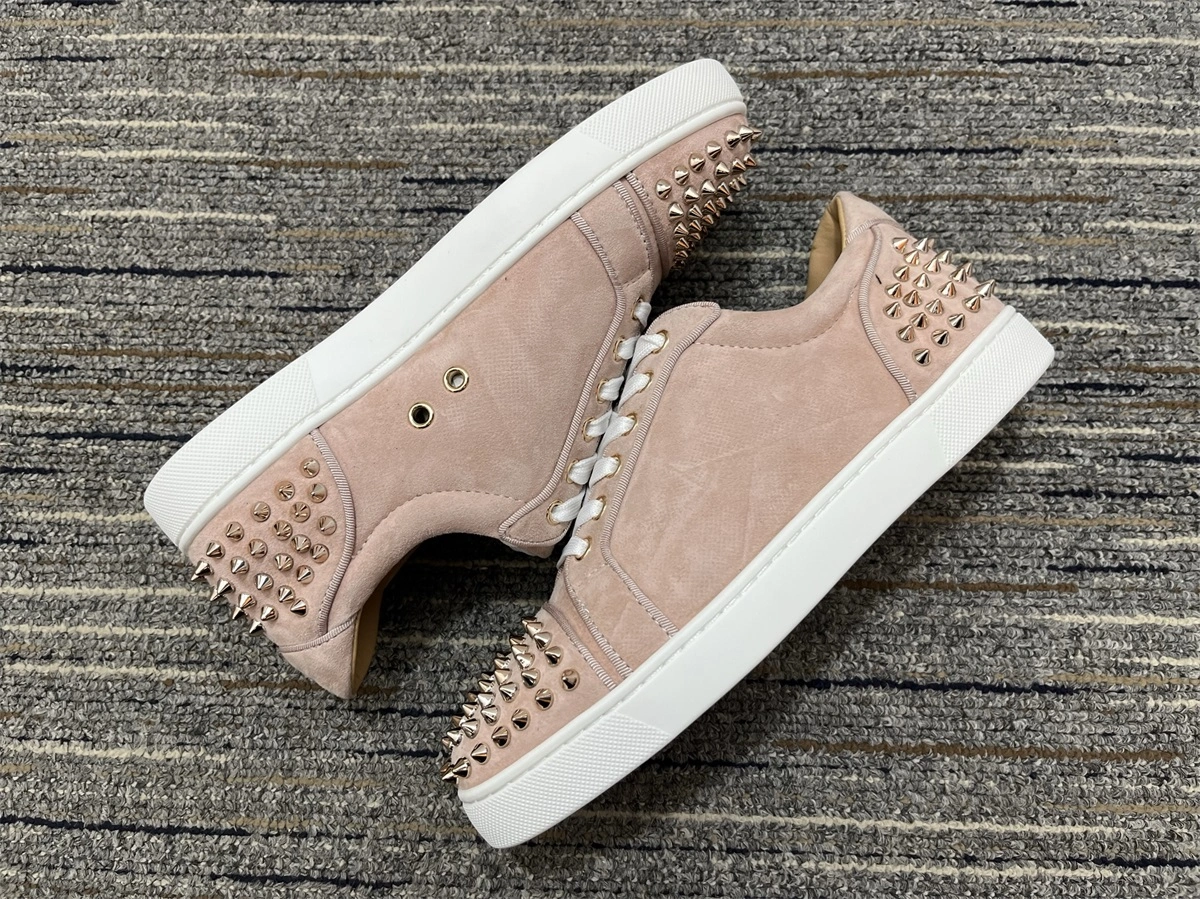 Men and Women C*hristian L*ouboutin Top Sneakers CL 20230818- FreshLook 4969