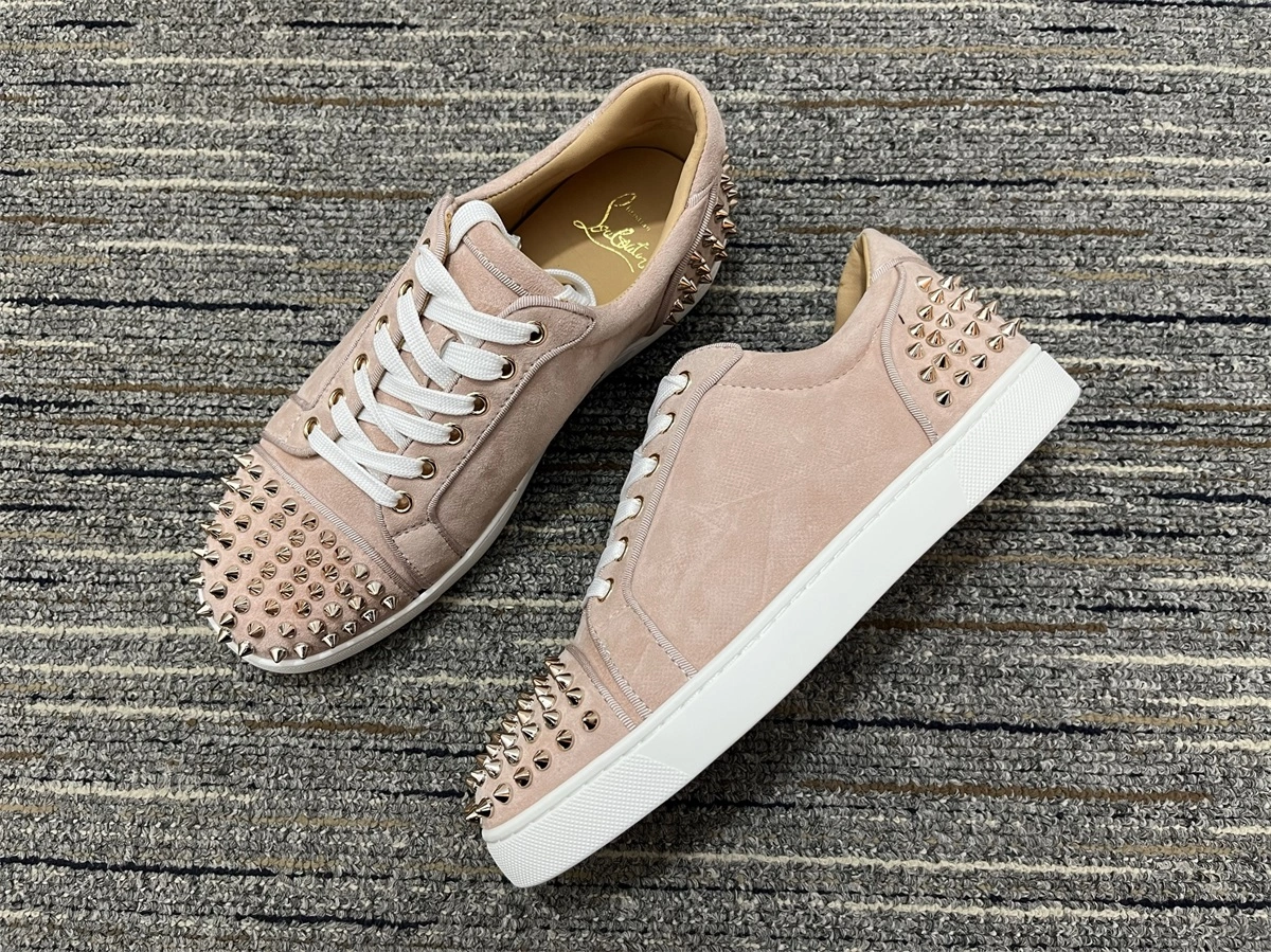 Men and Women C*hristian L*ouboutin Top Sneakers CL 20230818- FreshLook 4969