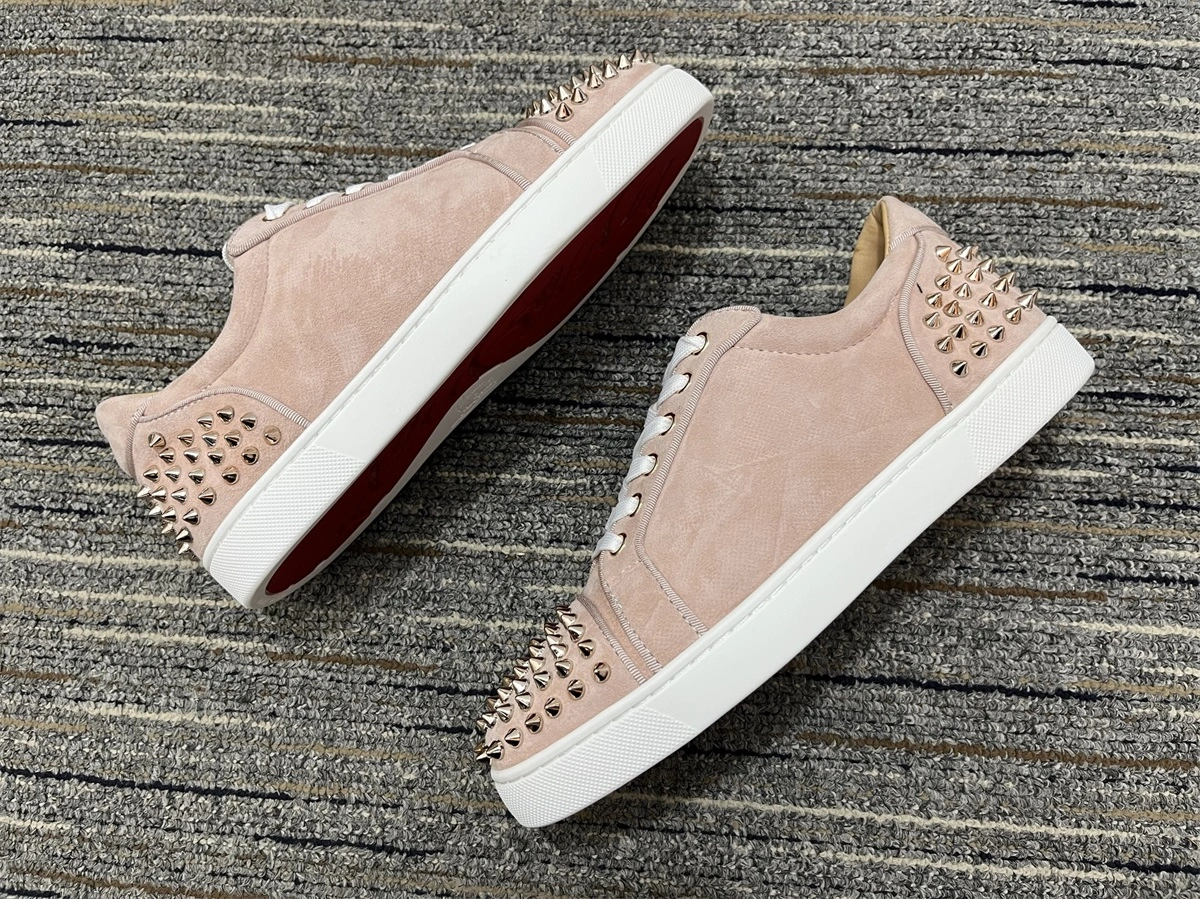 Men and Women C*hristian L*ouboutin Top Sneakers CL 20230818- FreshLook 4969