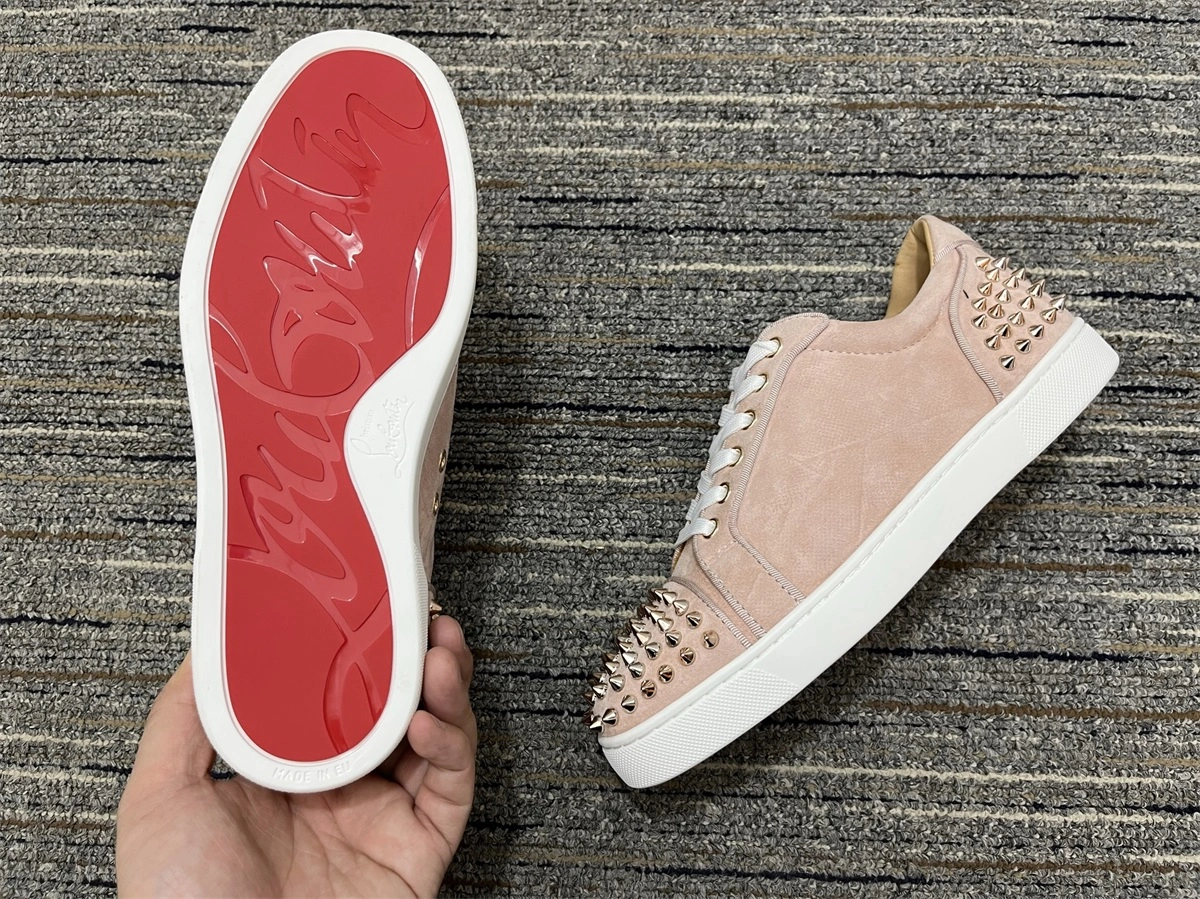 Men and Women C*hristian L*ouboutin Top Sneakers CL 20230818- FreshLook 4969