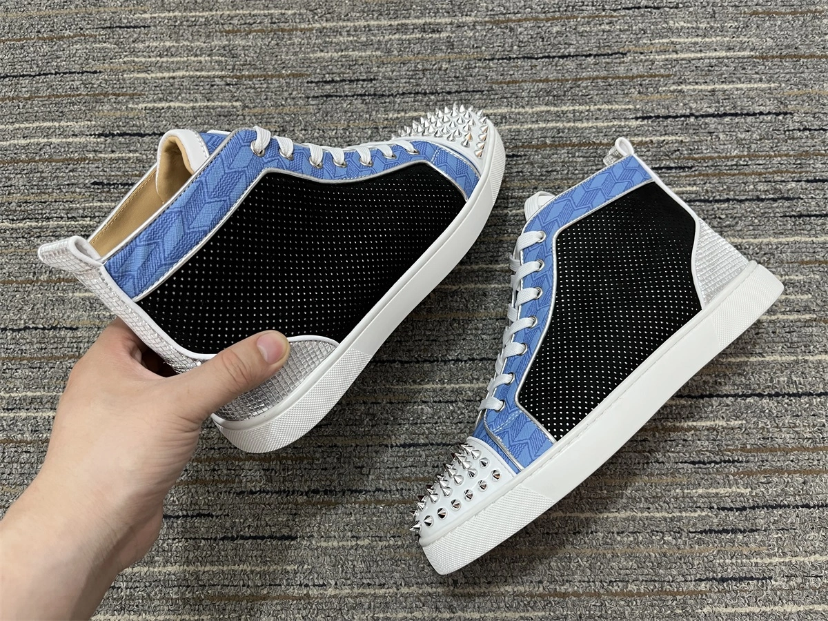 Men and Women C*hristian L*ouboutin Top Sneakers CL 20230818- WrinkleFree 4962