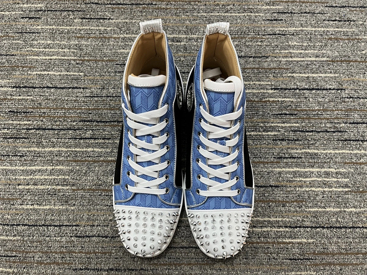 Men and Women C*hristian L*ouboutin Top Sneakers CL 20230818- WrinkleFree 4962