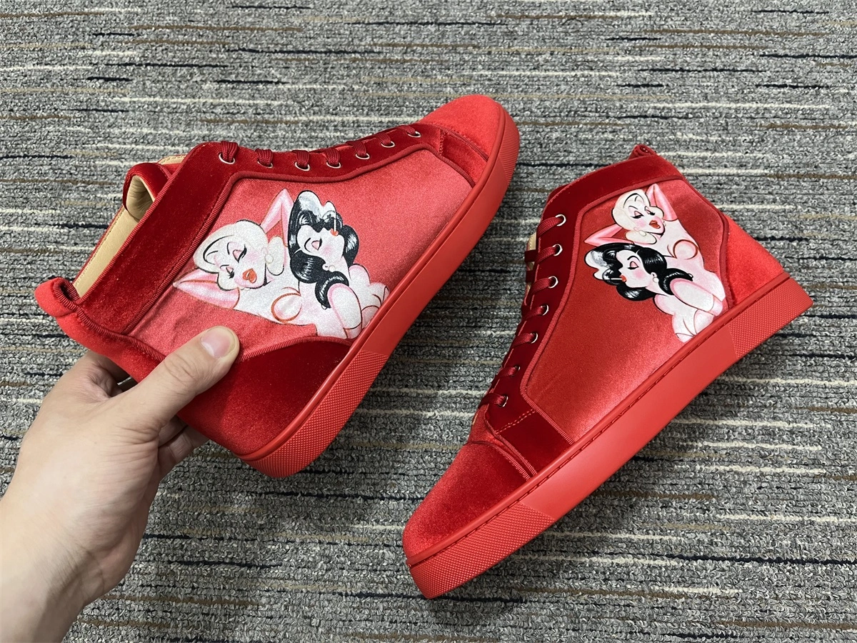 Elegant Men and Women C*hristian L*ouboutin Top Sneakers CL 20230818- 4981