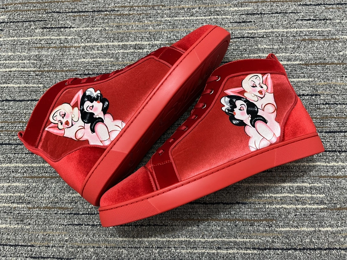Elegant Men and Women C*hristian L*ouboutin Top Sneakers CL 20230818- 4981