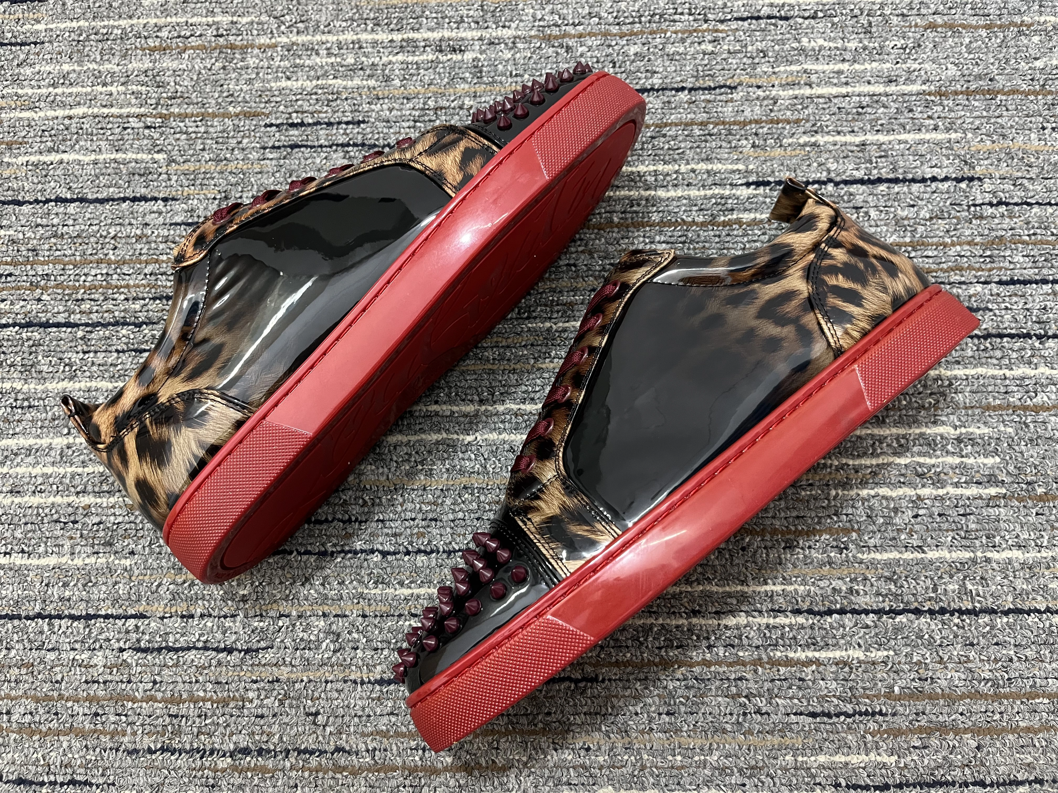 Sleek Men and Women C*hristian L*ouboutin Top Sneakers CL 20230818- 4957